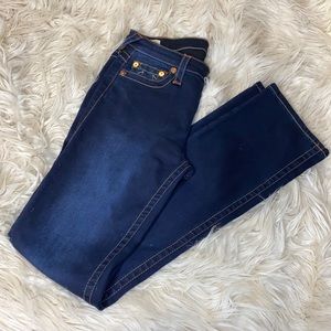 True Religion Billie mid rise straight jean
